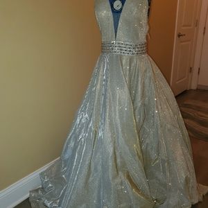 Gold Formal Dress
